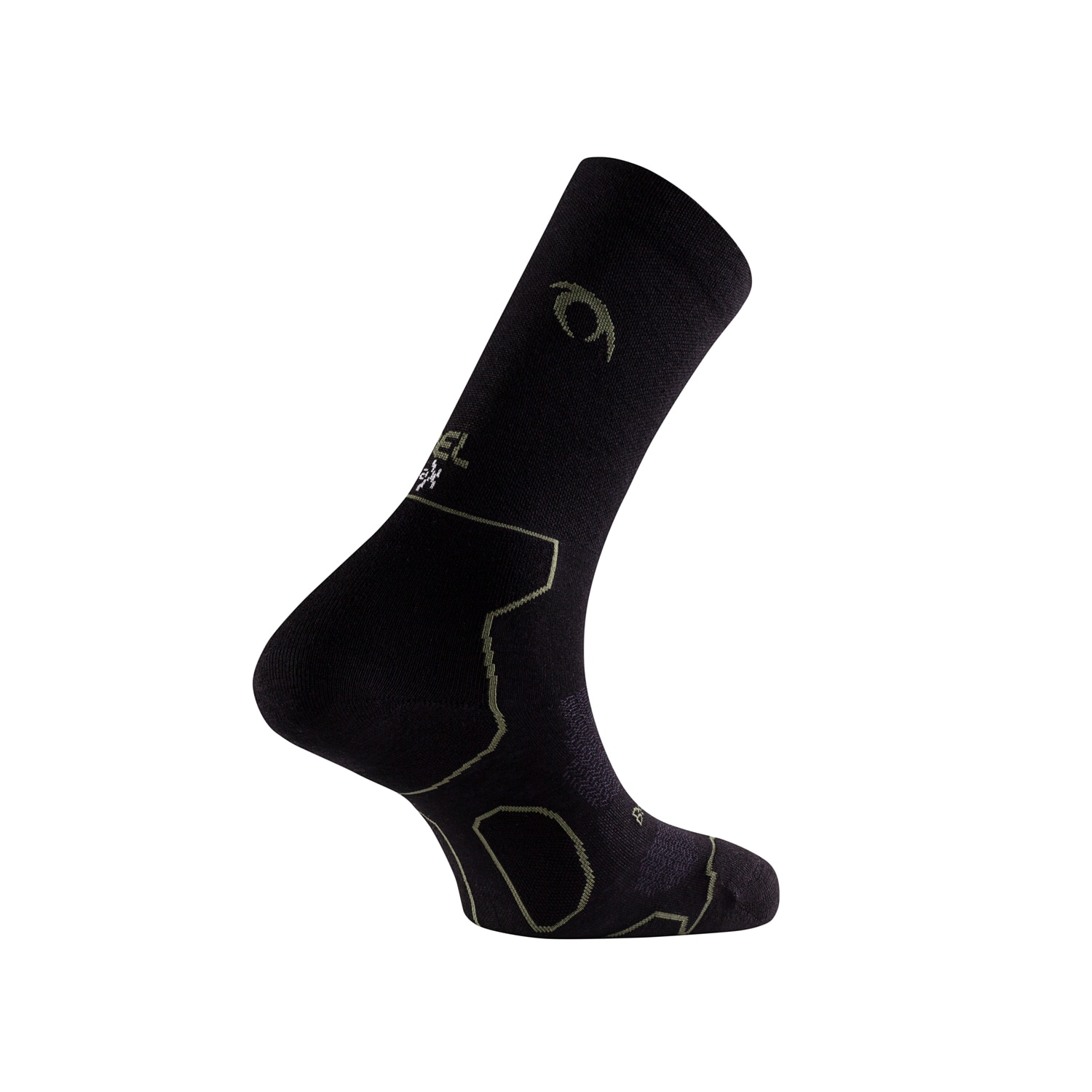 Calcetines de senderismo unisex Taiga Five Lurbel - Negro Negro-2