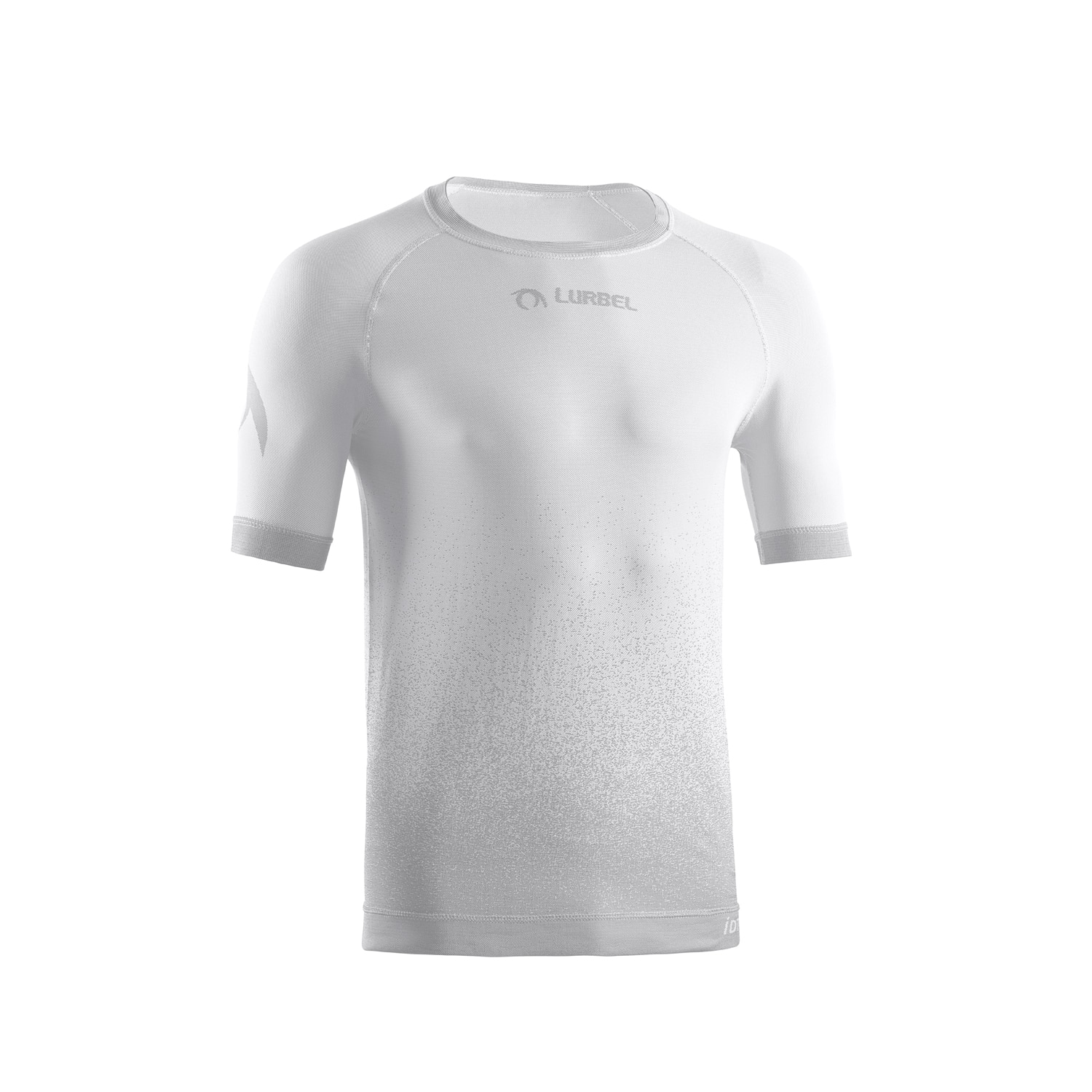 Camiseta de manga corta de running de hombre Samba Short Sleeves Lurbel - Gris claro Gris claro-1