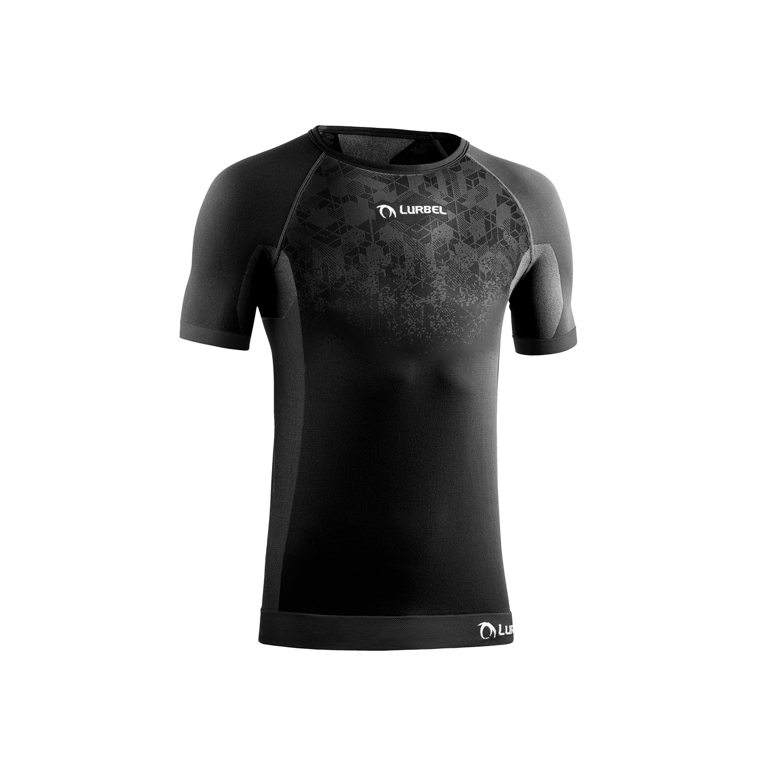 Imagen 0 de Camiseta de manga corta de running unisex win short sleeves lurbel Verde oscuro