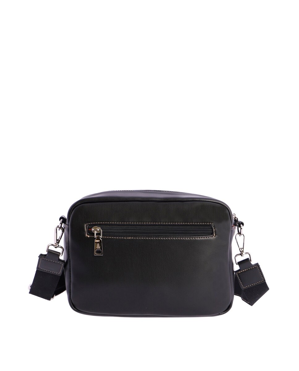 Bolso bandolera negro top mujer el corte ingles