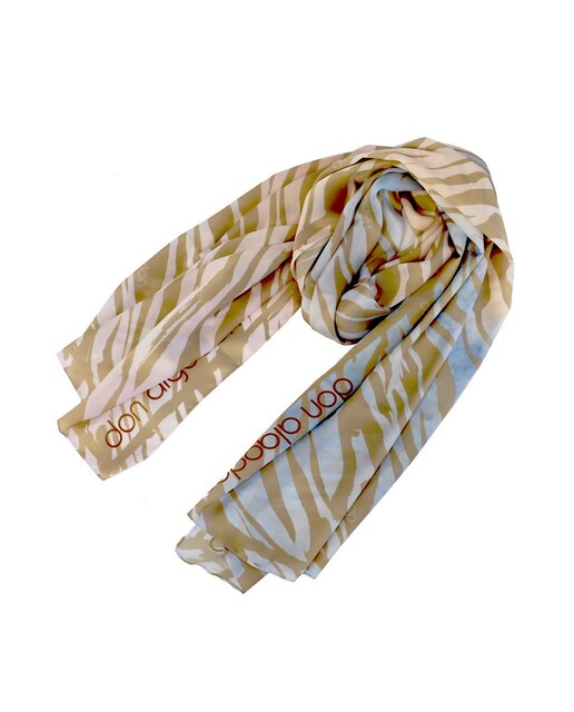 Imagen 0 de Pañuelo de mujer multicolor estampado