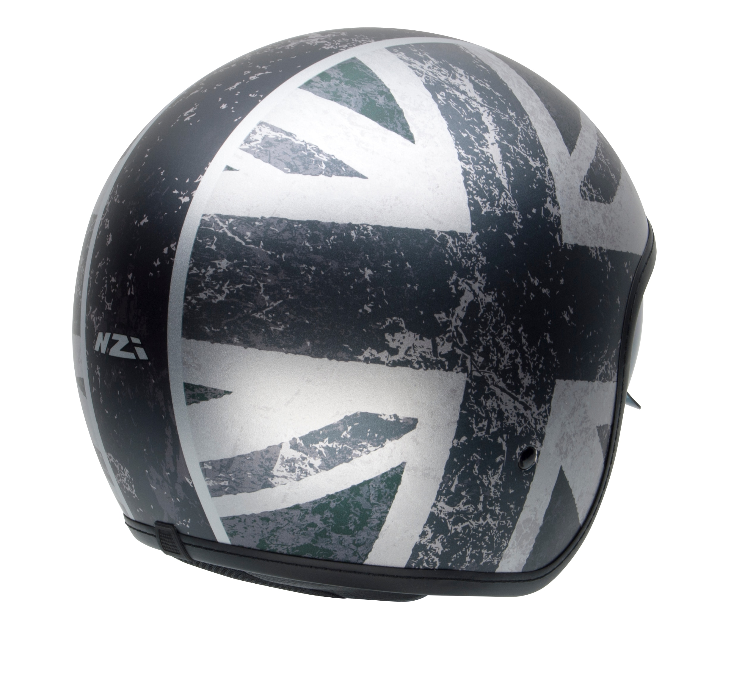Casco de moto Jet Rolling 4 Sun NZI - Gris Gris-1