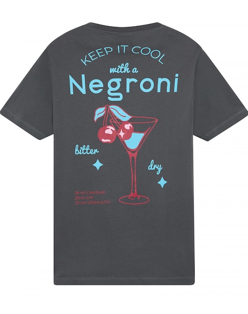 Imagen 0 de Camiseta de hombre estampada recta