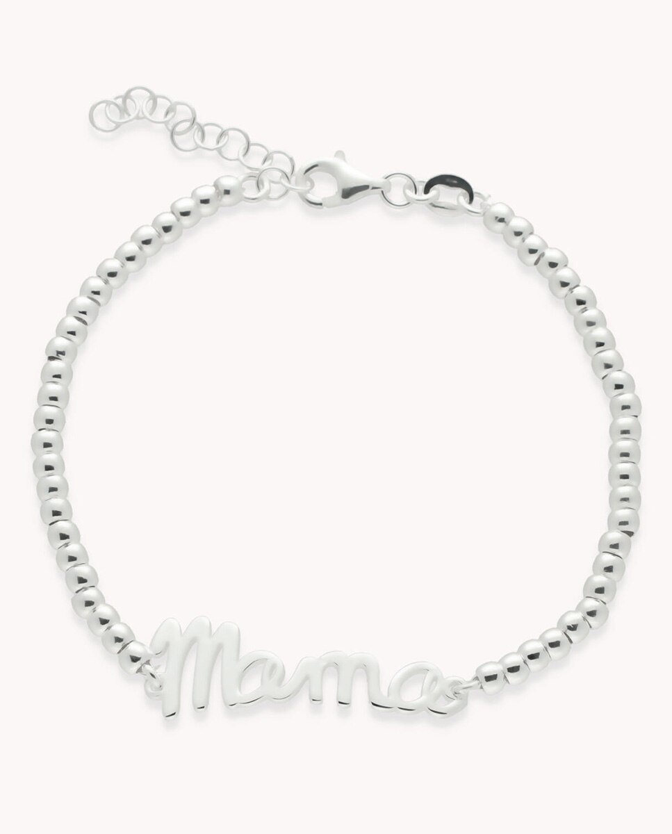 Pulsera Mamá de plata - OKsilver - Plateado Plateado-1