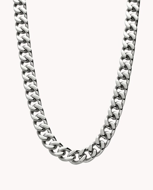 Imagen 0 de Cadena de hombre de acero inoxidable barbada