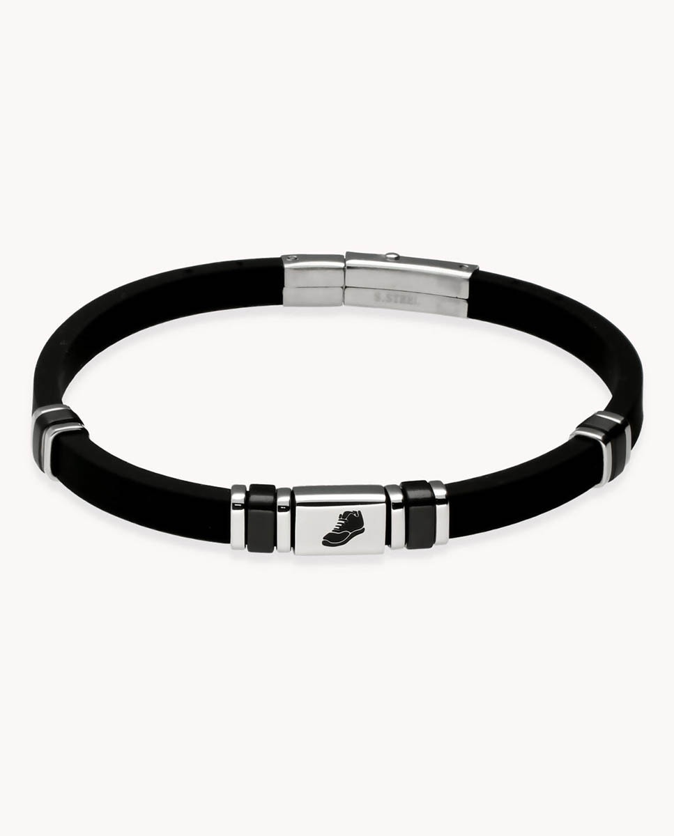 S.Oliver 2034992 - Pulsera De Acero Inoxidable Para Hombre, 20 + 2 Cm