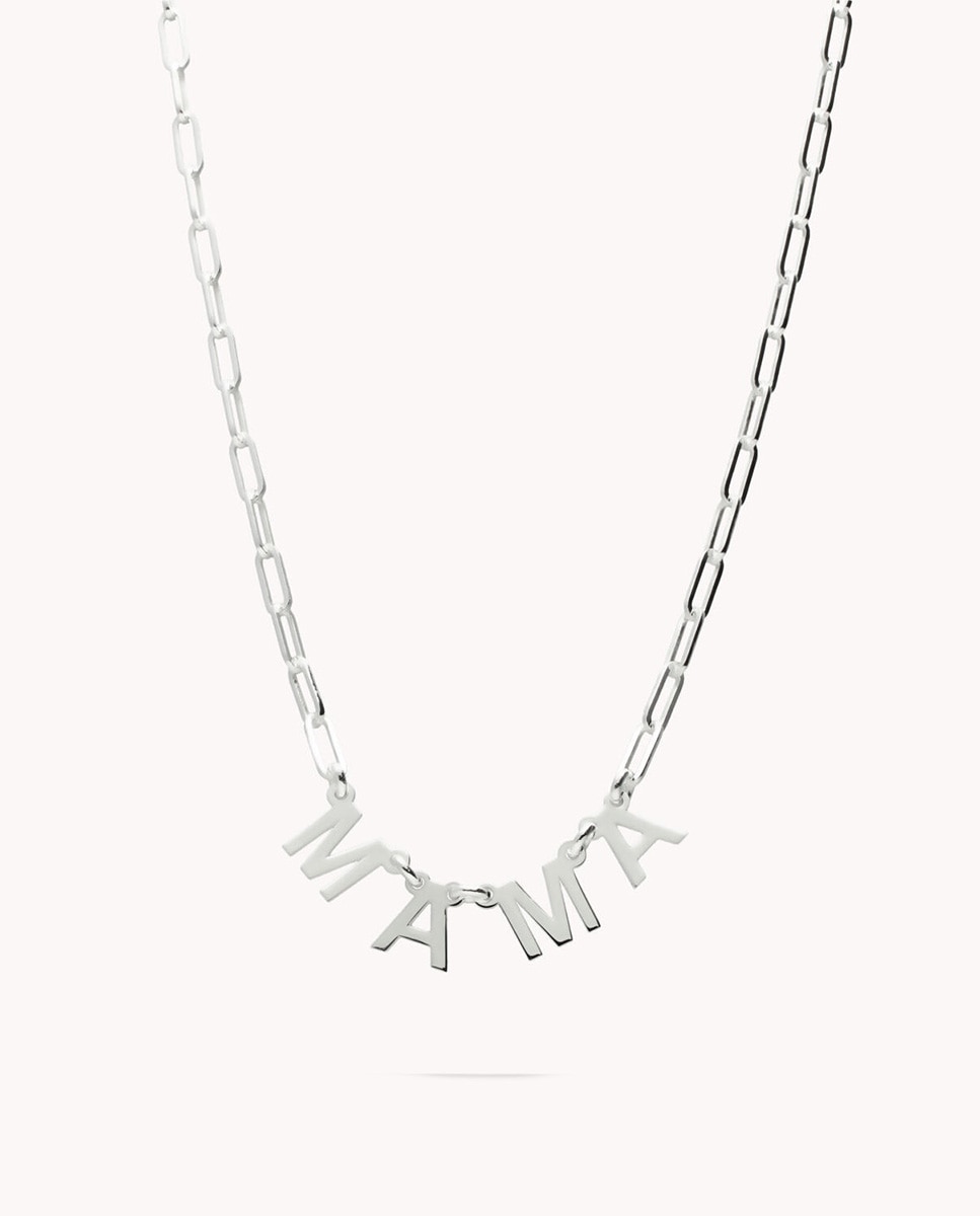 Collar Mamá De plata - OKsilver - Plateado Plateado-1