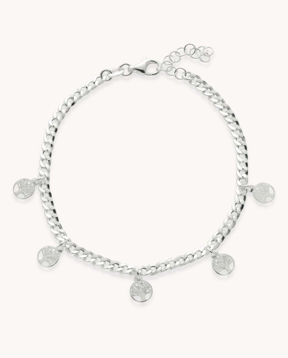 Imagen 1 de Pulsera Árboles de la vida de plata - OKsilver - Plateado Plateado
