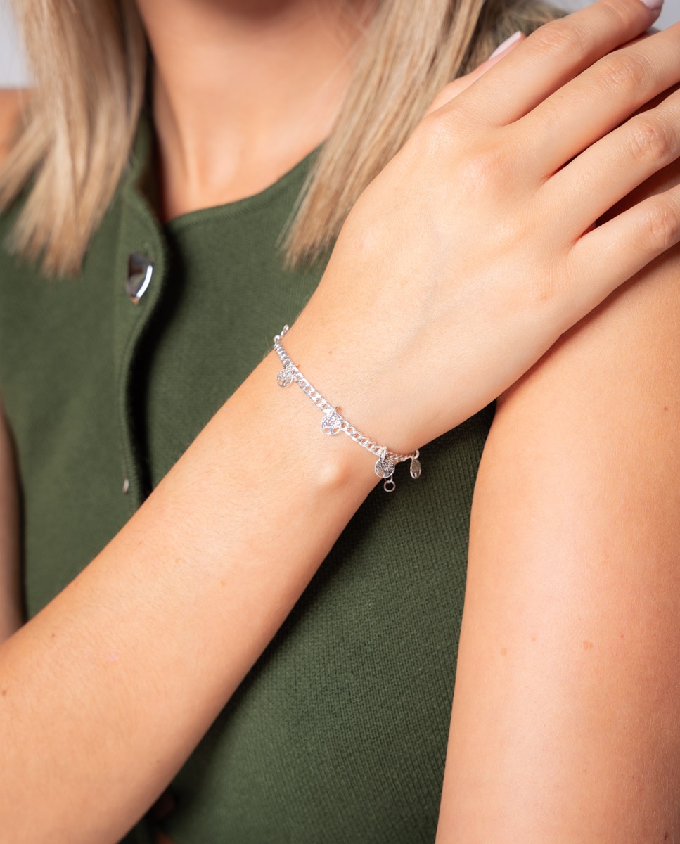 Imagen 2 de Pulsera Árboles de la vida de plata - OKsilver - Plateado Plateado