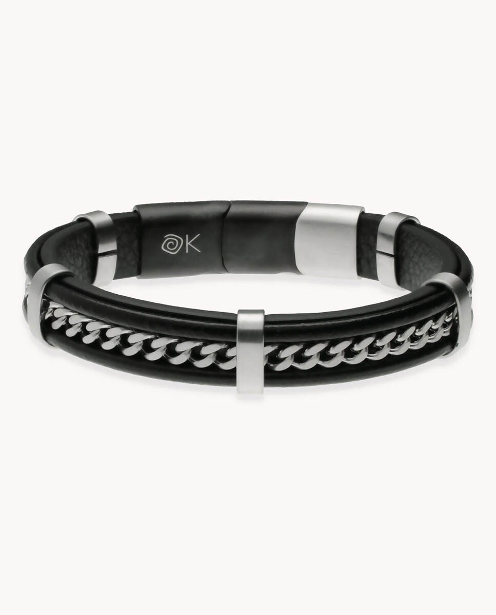 Pulsera IP De Acero Inoxidable Con Símbolo De Muje... - Grandado