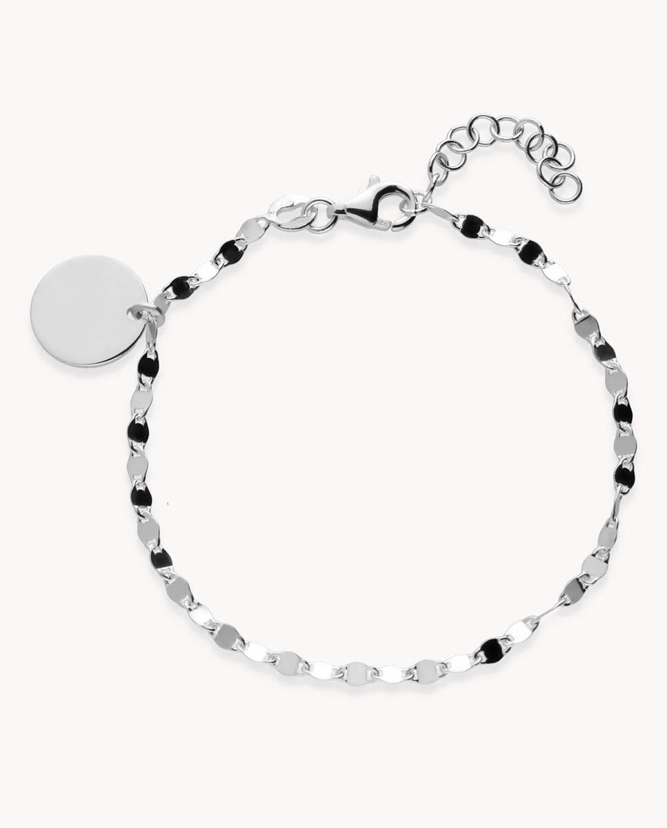 Pulsera Inseparable de plata - OKsilver - Plateado Plateado-1