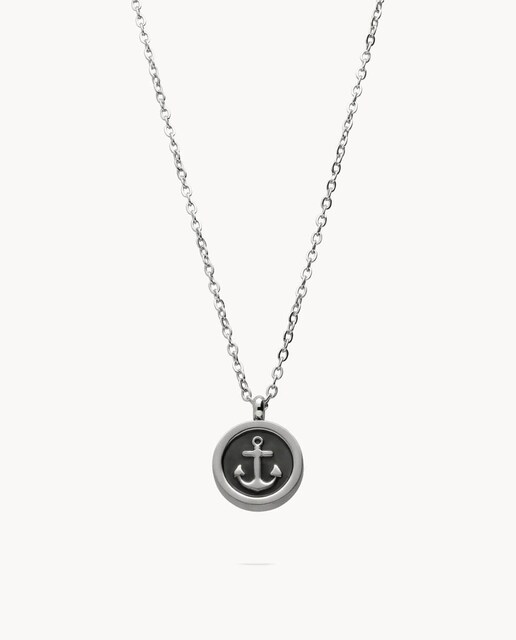 Imagen 0 de Colgante de hombre Ancla Medalla de acero inoxidable