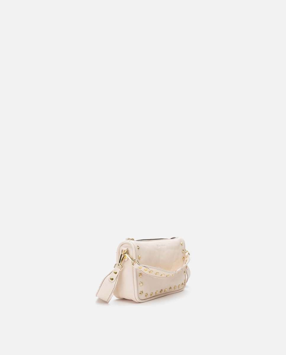 Bolso de hombro sandy stars de piel mediano forma rectangular - Mercules - Hueso Hueso-2