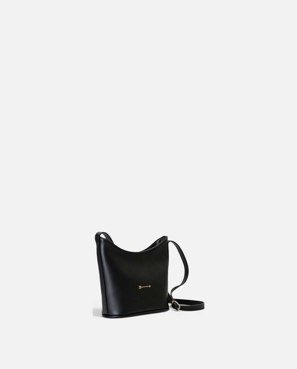 Bolso de hombro corbet de piel mediano - Mercules - Negro Negro-2