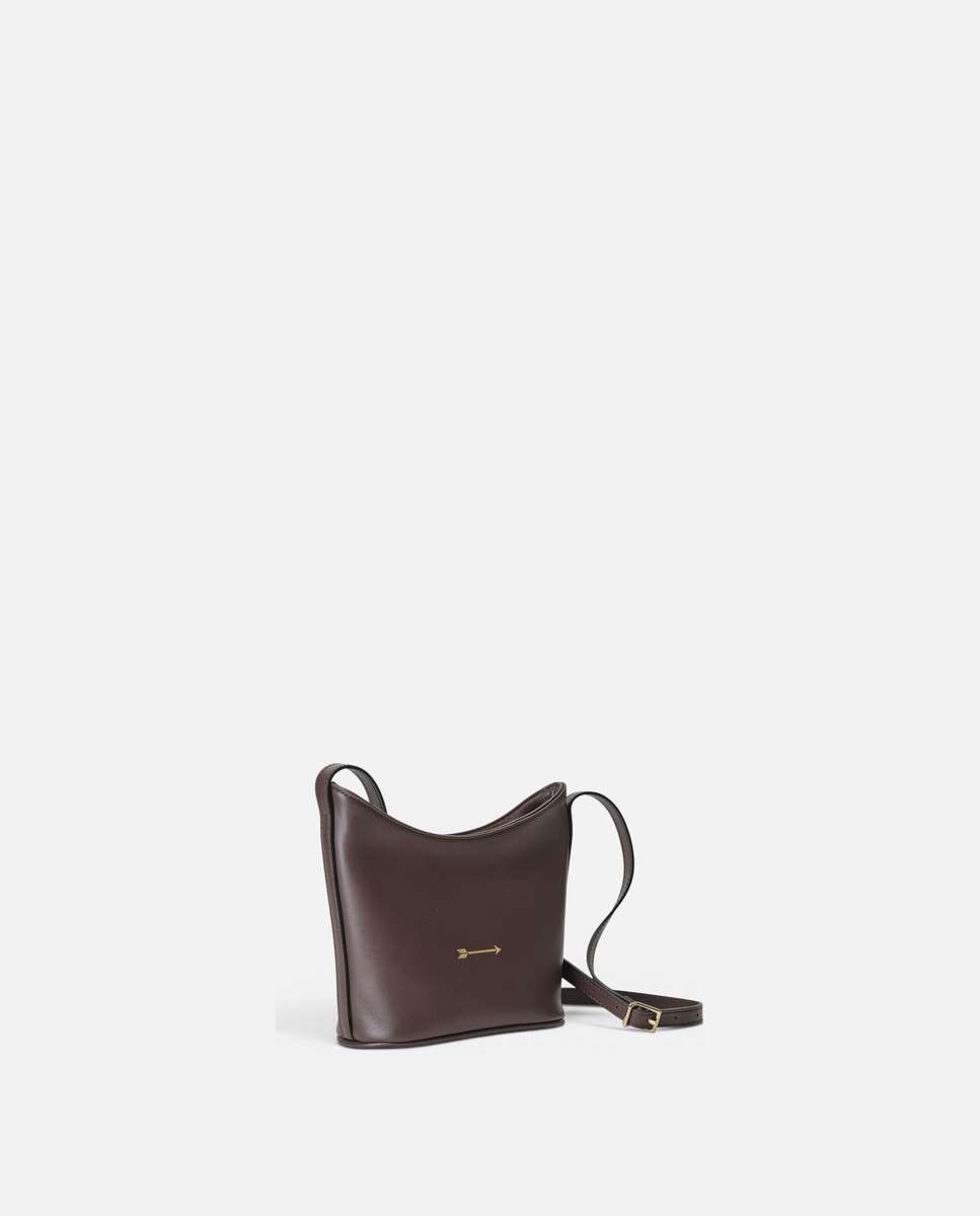 Bolso de hombro corbet de piel mediano - Mercules - Marrón oscuro Marrón oscuro-3