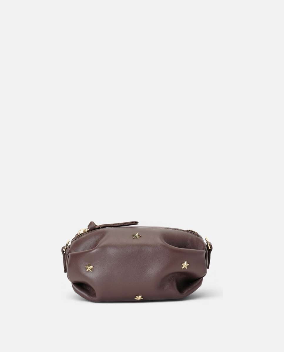 Bandolera Wasp de piel - Mercules - Marrón oscuro Marrón oscuro-3