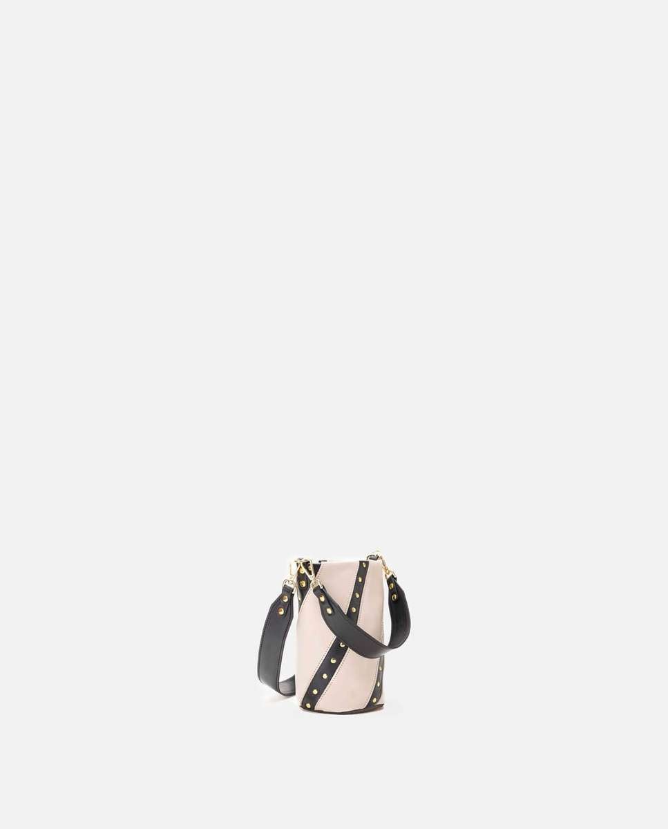 Bolso pequeño candy twisted de piel pequeño - Mercules - Hueso Hueso-4