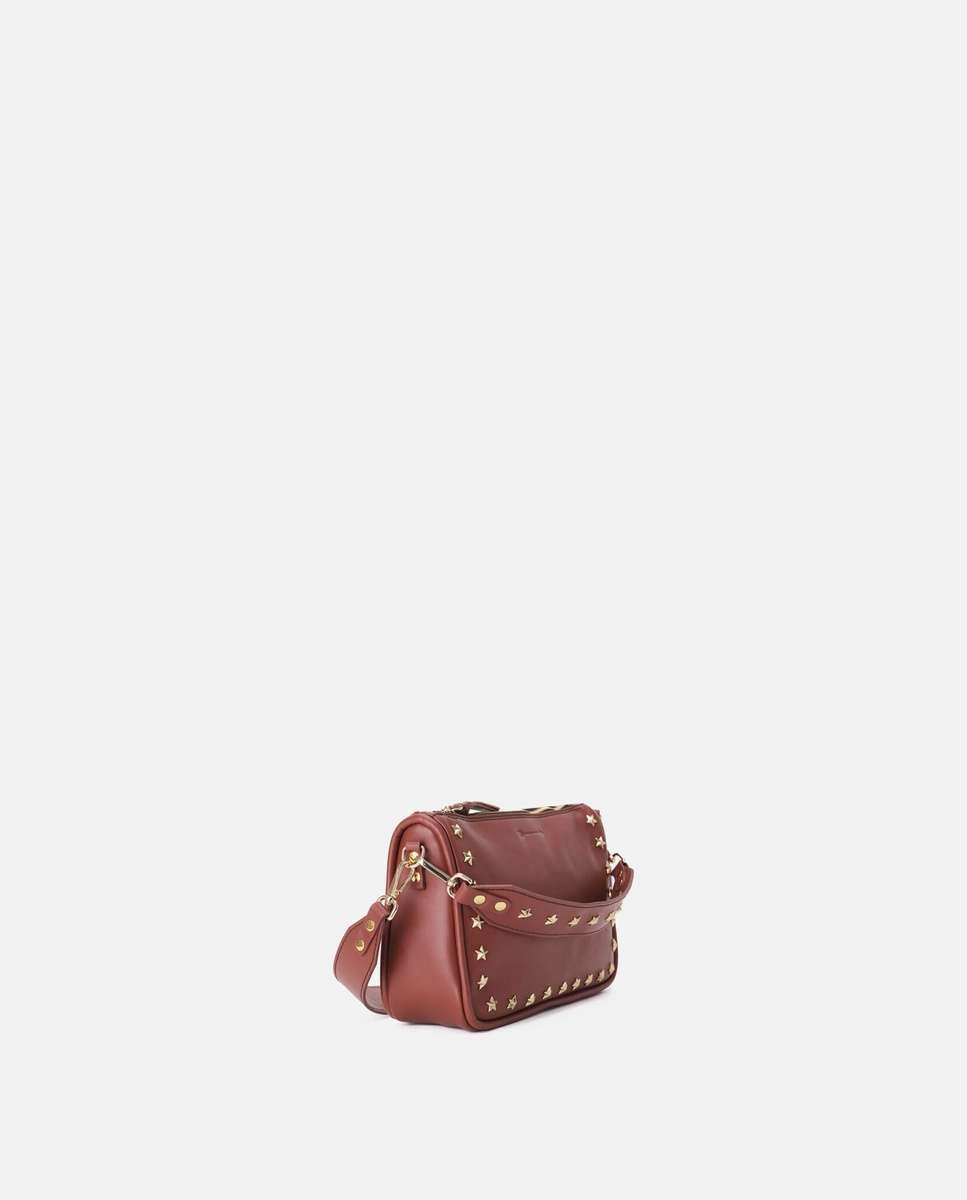 Bolso de hombro sandy stars de piel mediano forma rectangular - Mercules - Teja Teja-2