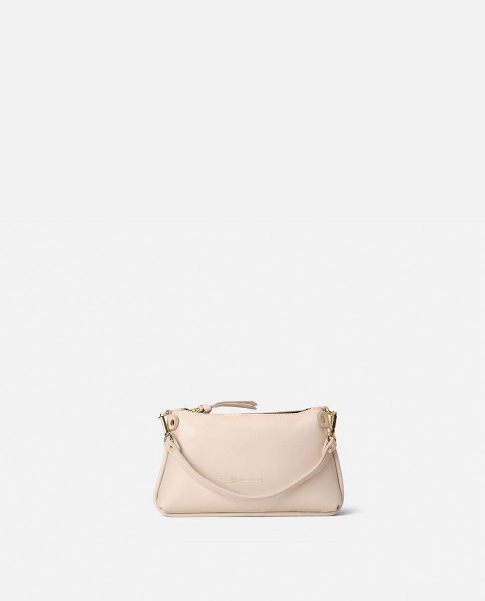 Bolso pequeño foxy de piel pequeño - Mercules - Hueso Hueso-1