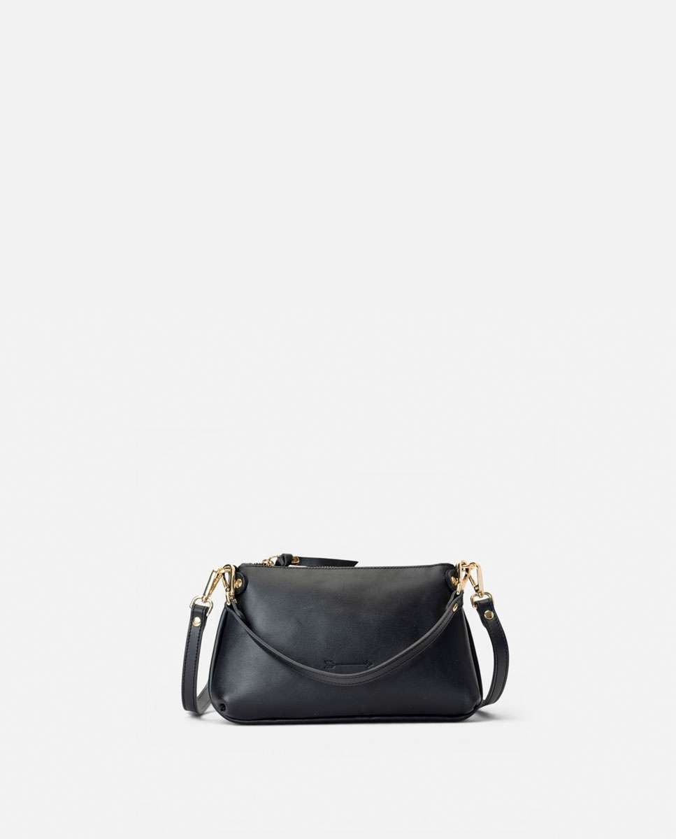 Bolso pequeño foxy de piel pequeño - Mercules - Negro Negro-3