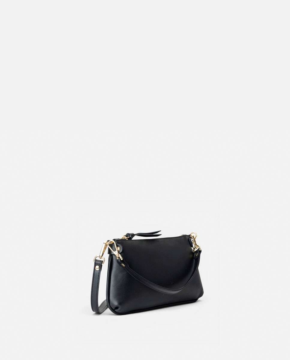Bolso pequeño foxy de piel pequeño - Mercules - Negro Negro-2