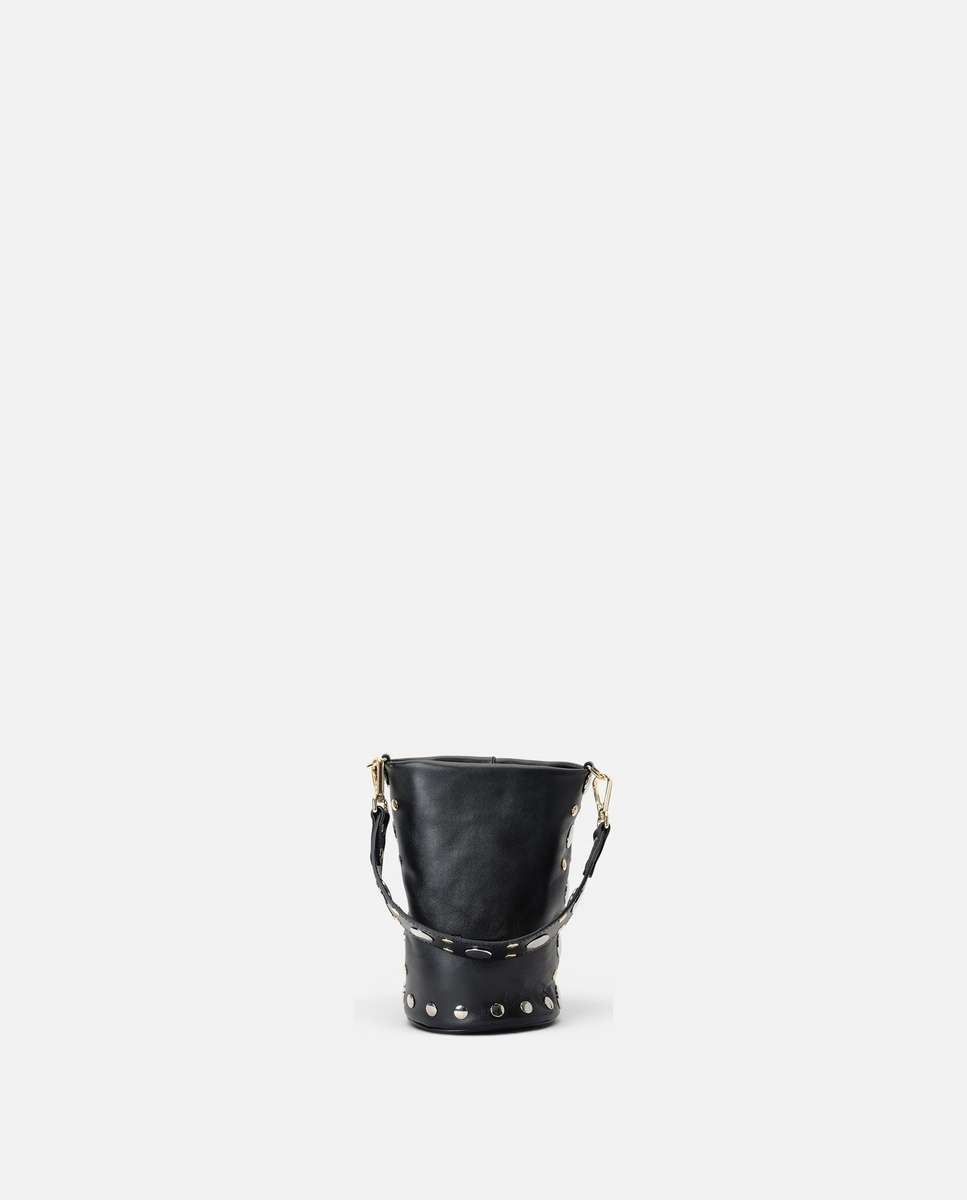 Bolso pequeño candy disco de piel pequeño - Mercules - Negro Negro-1