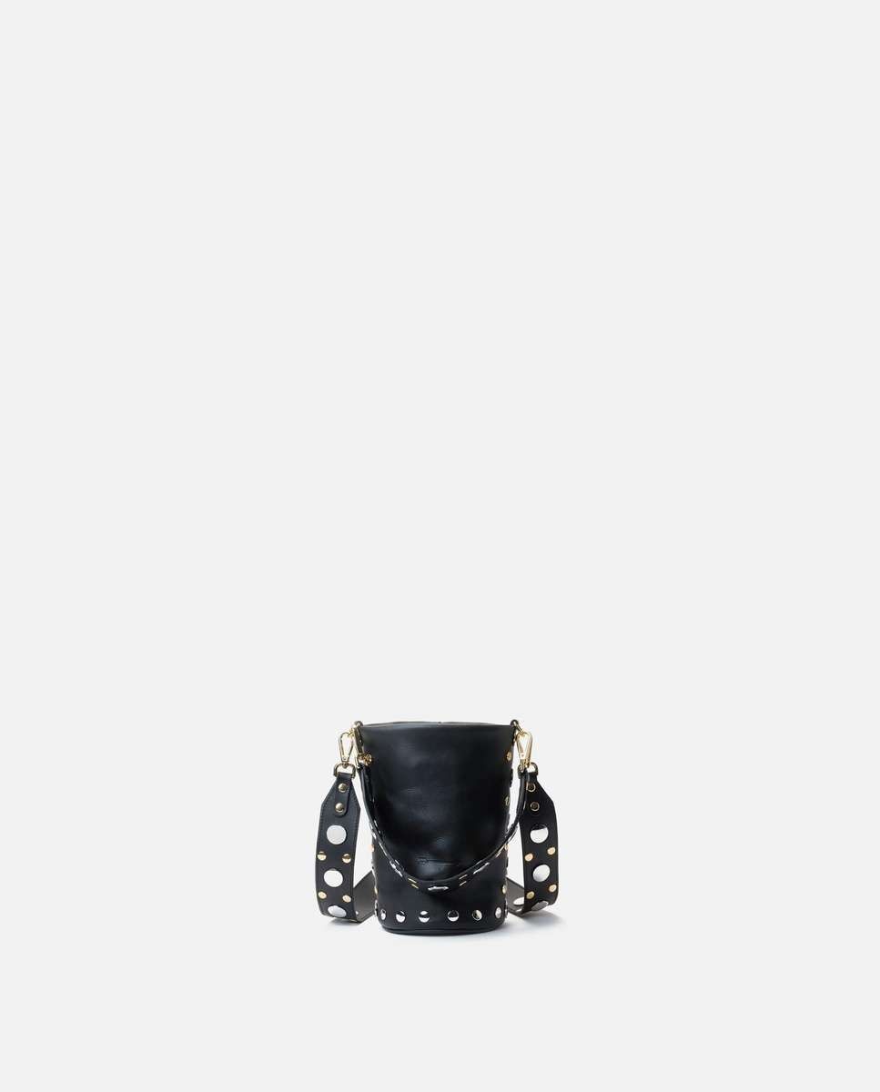 Bolso pequeño candy disco de piel pequeño - Mercules - Negro Negro-4