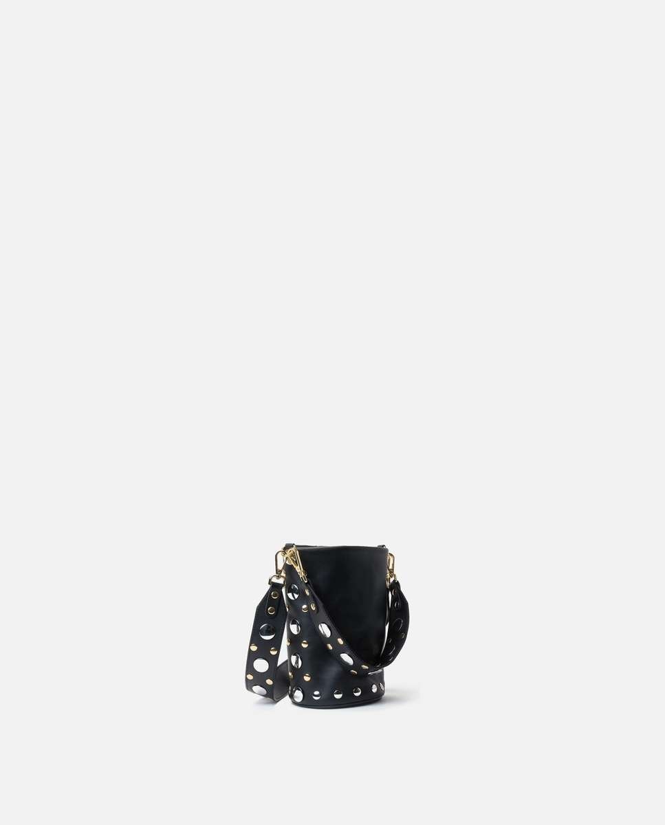 Bolso pequeño candy disco de piel pequeño - Mercules - Negro Negro-3