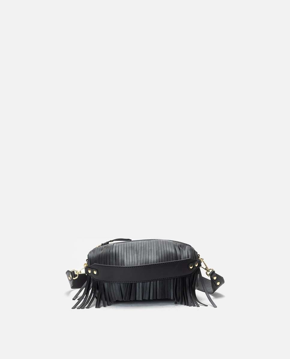 Bolso de hombro scott de piel mediano - Mercules - Negro Negro-4