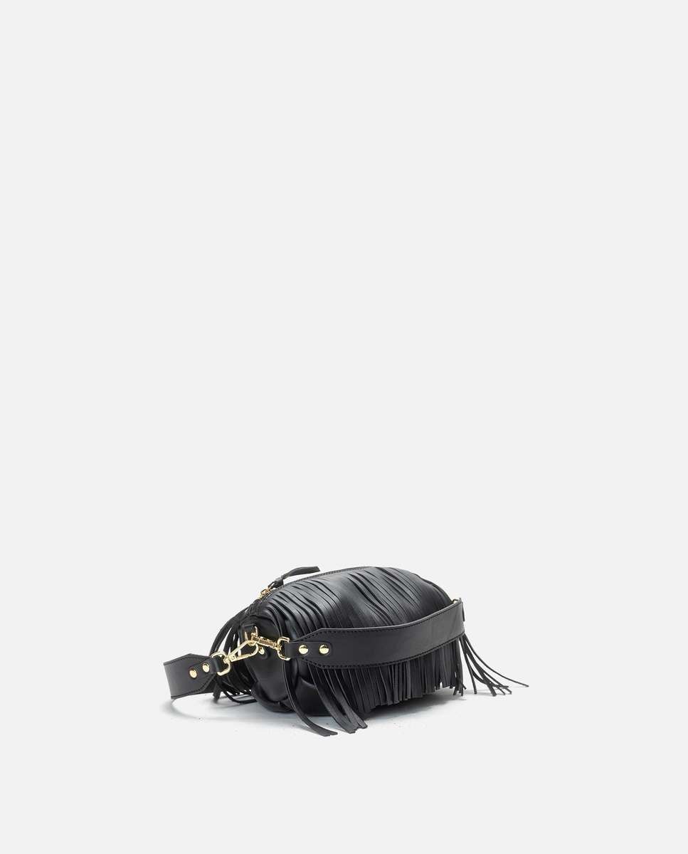 Bolso de hombro scott de piel mediano - Mercules - Negro Negro-3