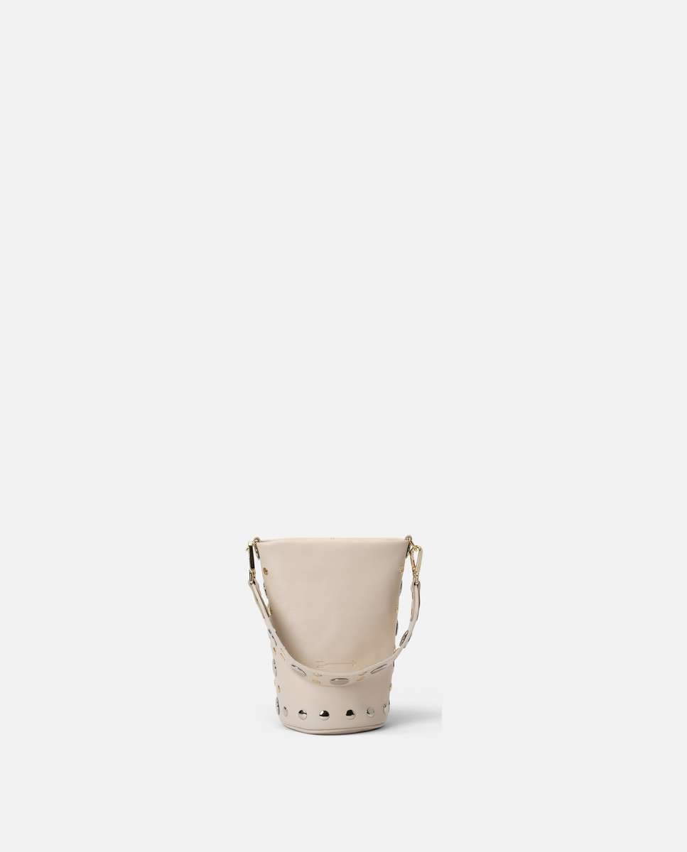 Bolso pequeño candy disco de piel pequeño - Mercules - Burdeos Hueso-1