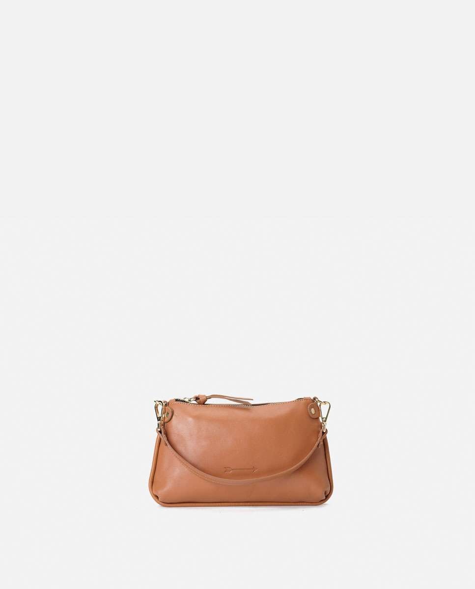 Bolso pequeño foxy de piel pequeño - Mercules - Camel Camel-1