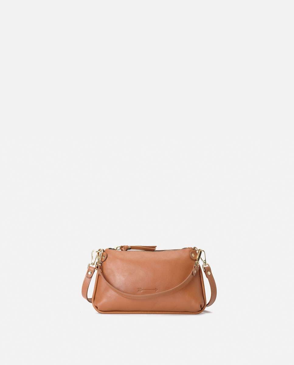 Bolso pequeño foxy de piel pequeño - Mercules - Camel Camel-3