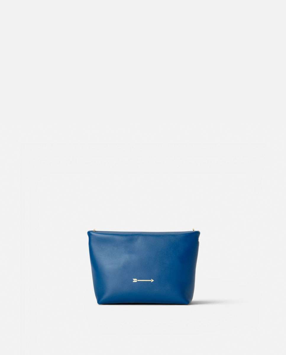 Bolso de hombro apollo de piel mediano forma rectangular - Mercules - Navy Navy-1