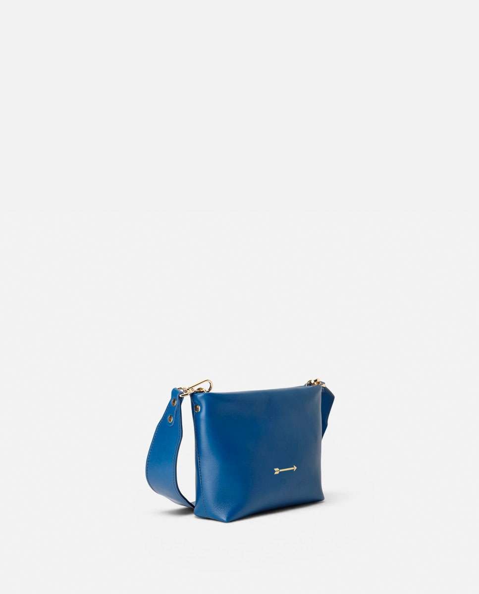 Bolso de hombro apollo de piel mediano forma rectangular - Mercules - Navy Navy-4