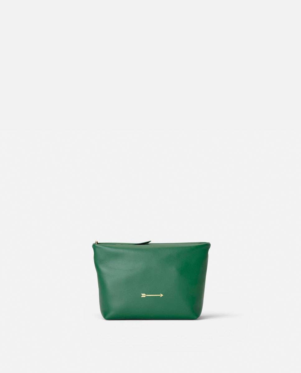 Bolso de hombro apollo de piel mediano forma rectangular - Mercules - Verde Verde-1