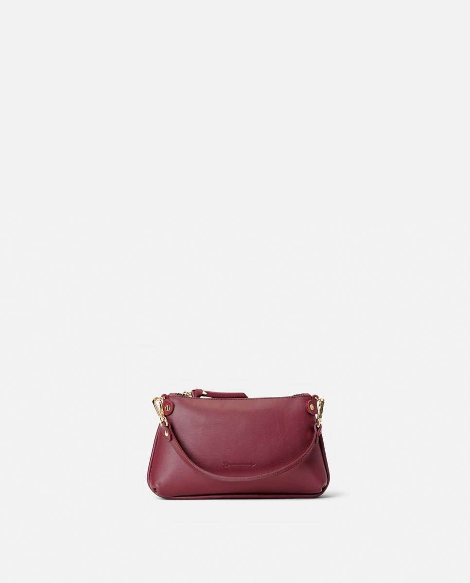 Bolso pequeño foxy de piel pequeño - Mercules - Burdeos Burdeos-1
