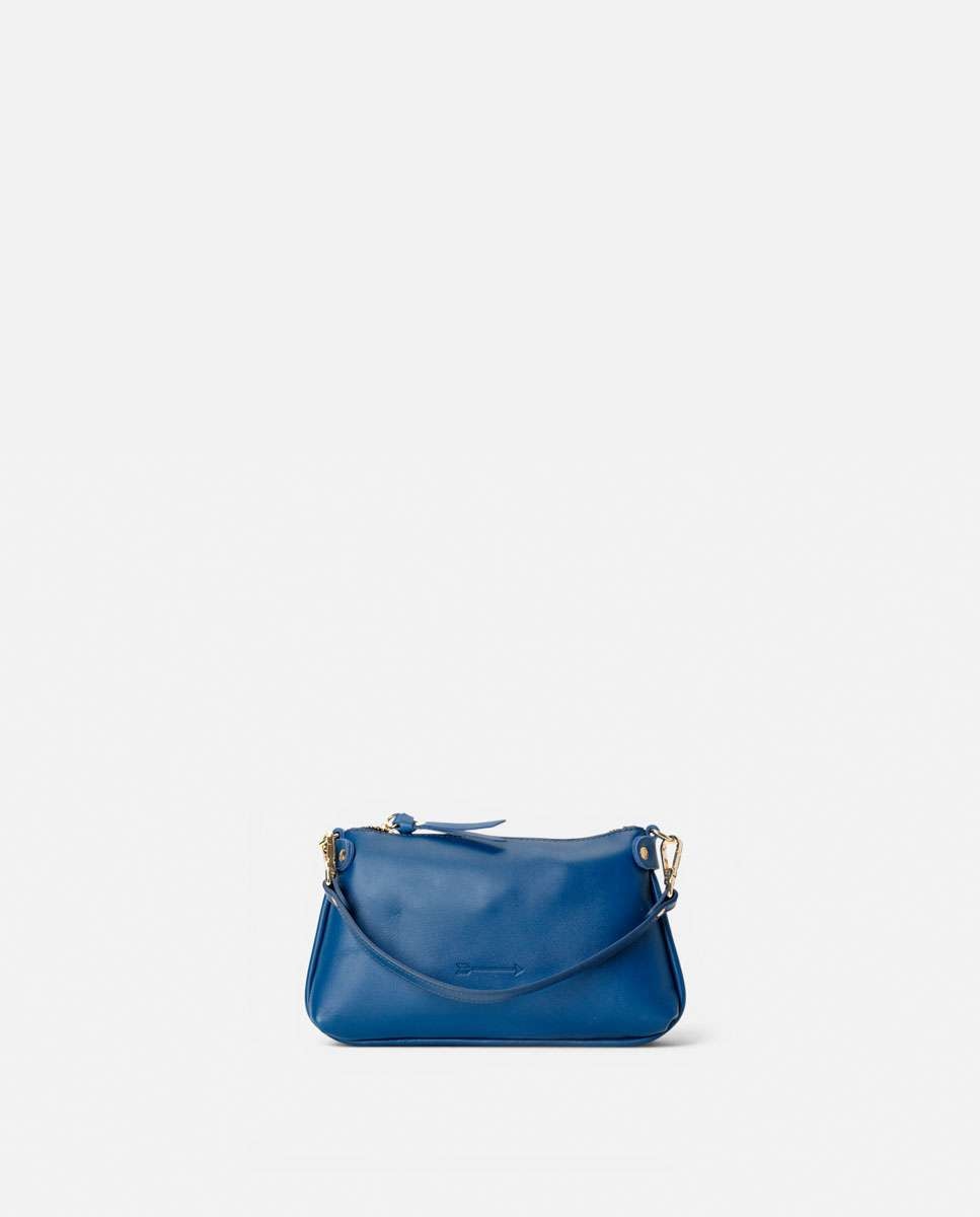 Bolso pequeño foxy de piel pequeño - Mercules - Navy Navy-1
