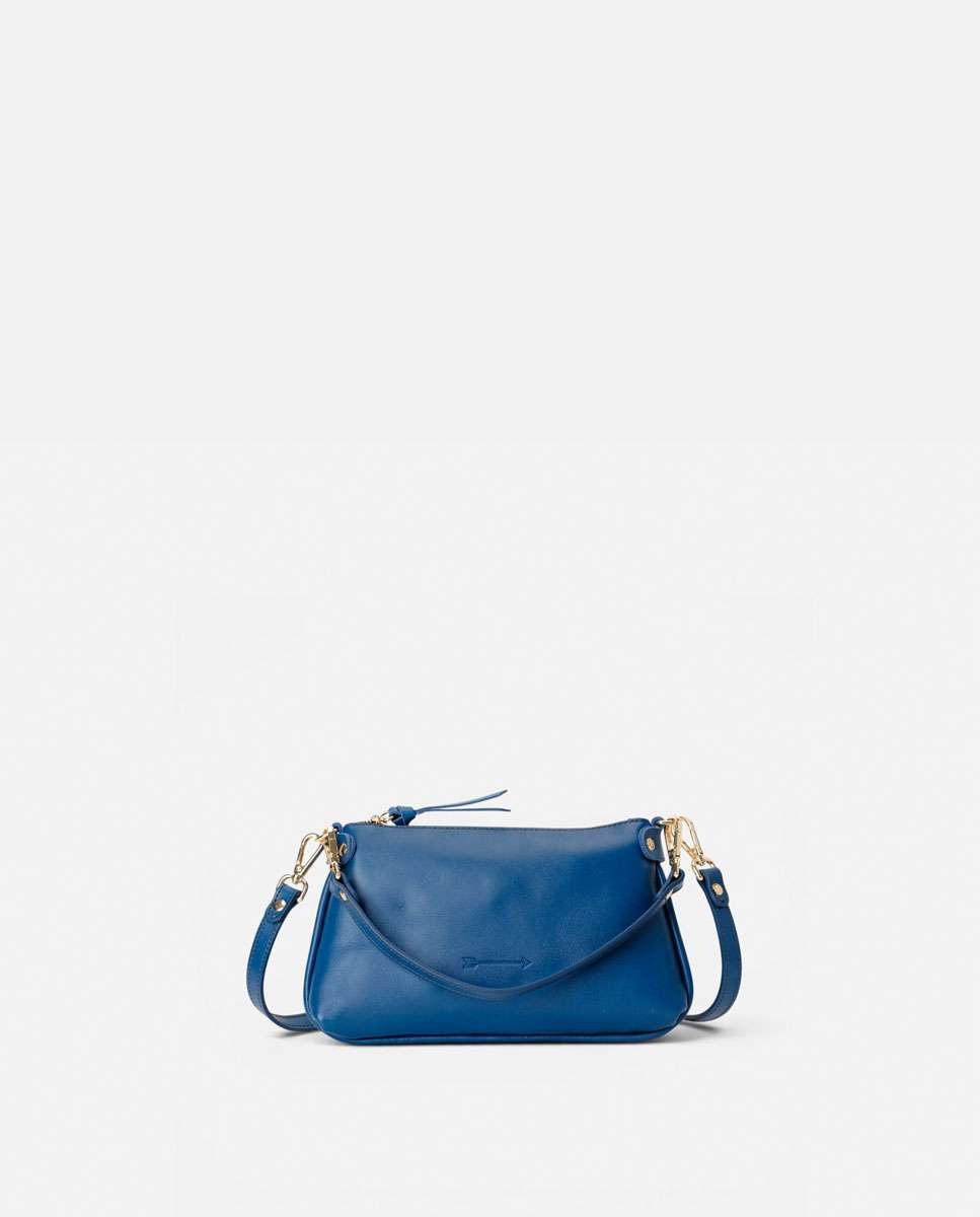 Bolso pequeño foxy de piel pequeño - Mercules - Navy Navy-3