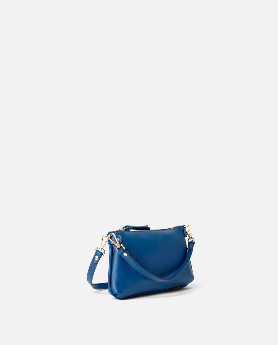 Bolso pequeño foxy de piel pequeño - Mercules - Navy Navy-2