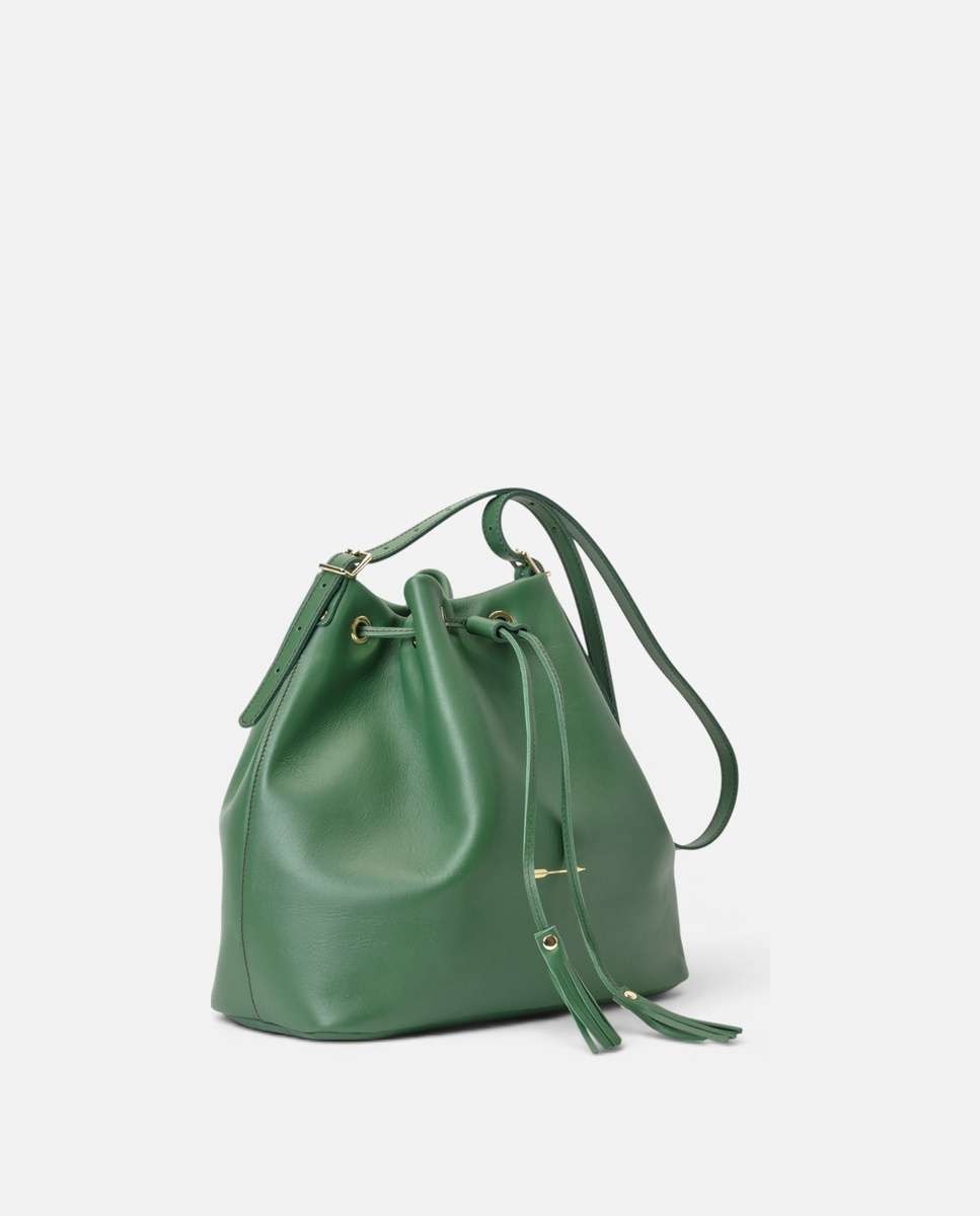 Bolso de hombro dumas de piel grande bombonera - Mercules - Verde Verde-3