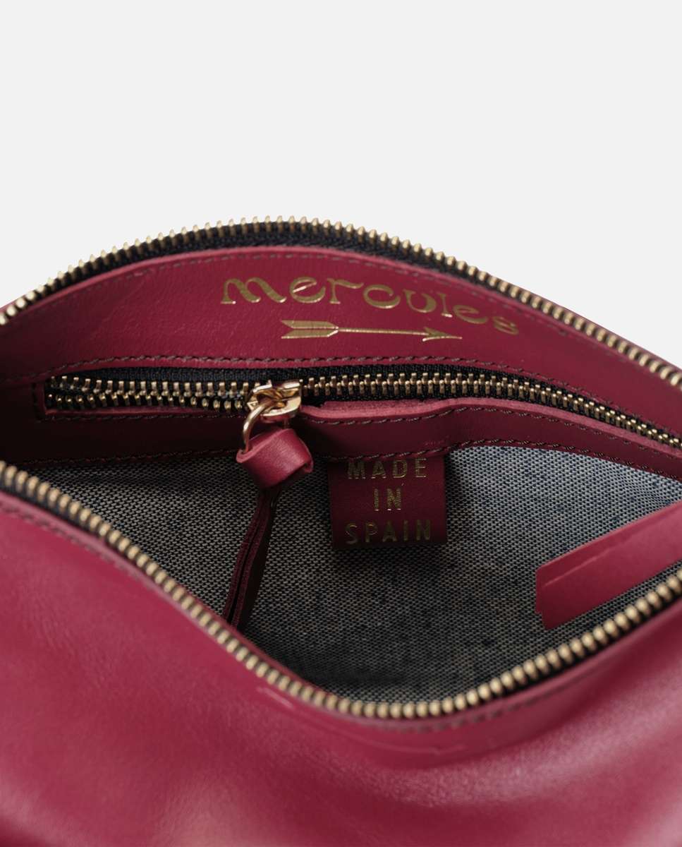 Bolso de hombro sandy stars de piel mediano forma rectangular - Mercules - Rojo Rojo-2