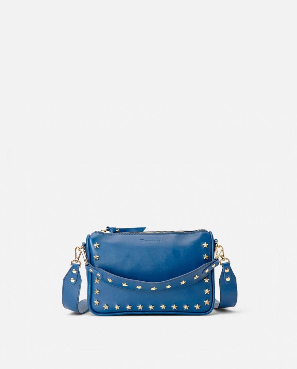 Bolso de hombro sandy stars de piel mediano forma rectangular - Mercules - Navy Navy-5