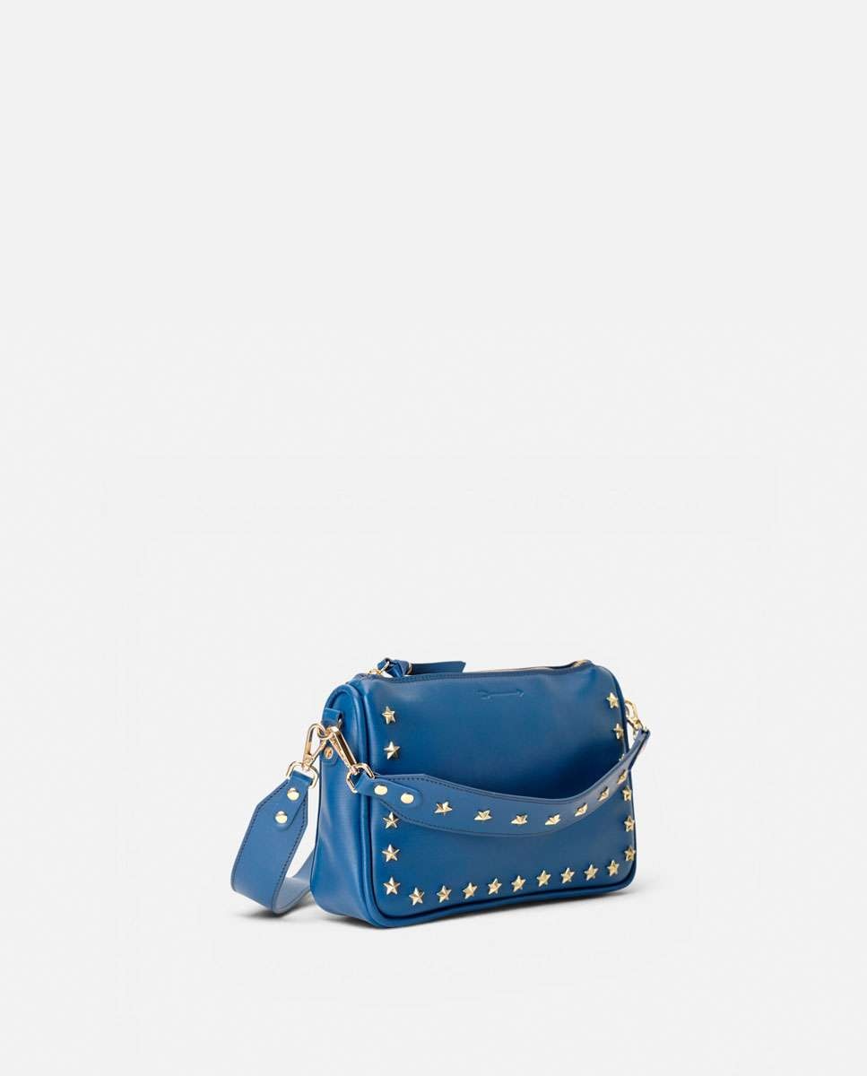 Bolso de hombro sandy stars de piel mediano forma rectangular - Mercules - Navy Navy-4