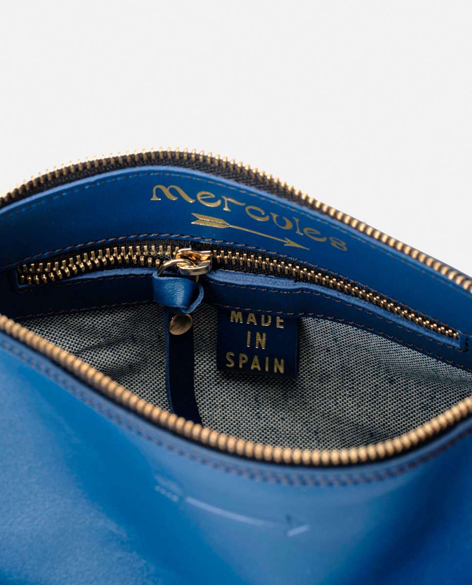 Bolso de hombro sandy stars de piel mediano forma rectangular - Mercules - Navy Navy-6