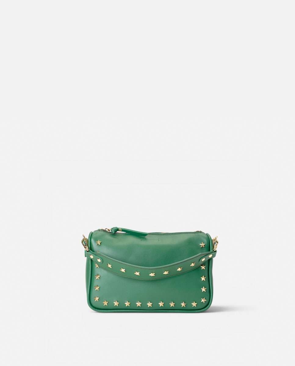 Bolso de hombro sandy stars de piel mediano forma rectangular - Mercules - Verde Verde-1