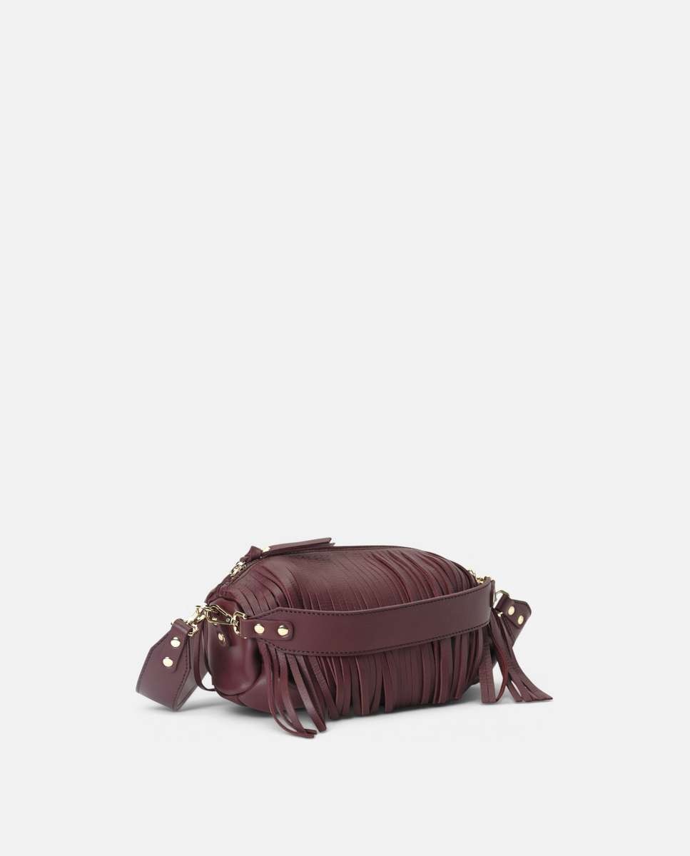 Bolso de hombro scott de piel mediano - Mercules - Burdeos Burdeos-2