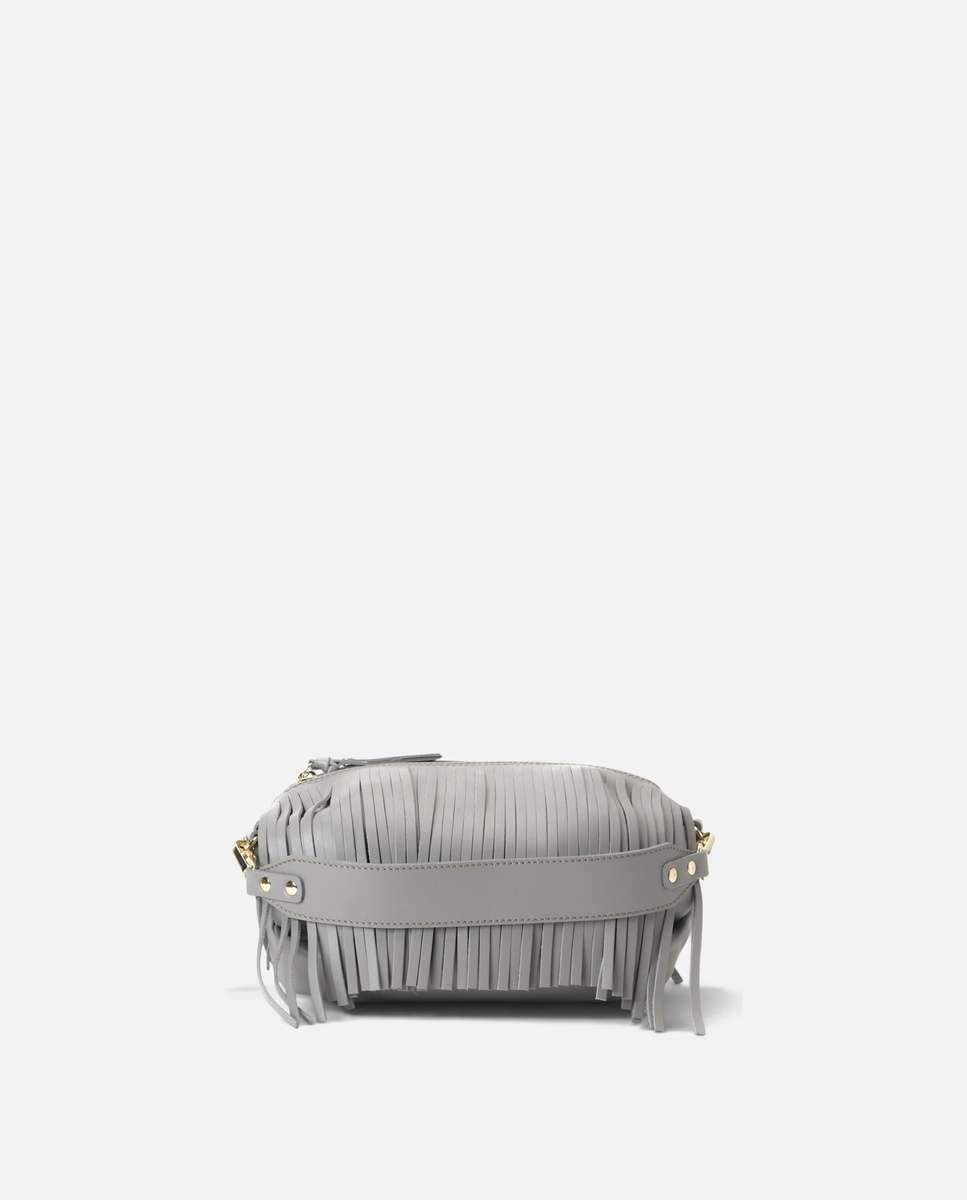 Bolso de hombro scott de piel mediano - Mercules - Gris Gris-1