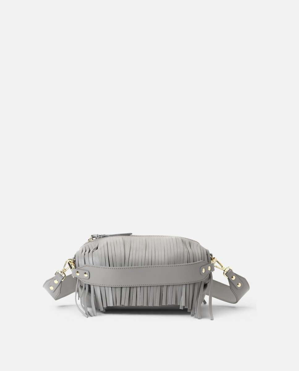 Bolso de hombro scott de piel mediano - Mercules - Gris Gris-4