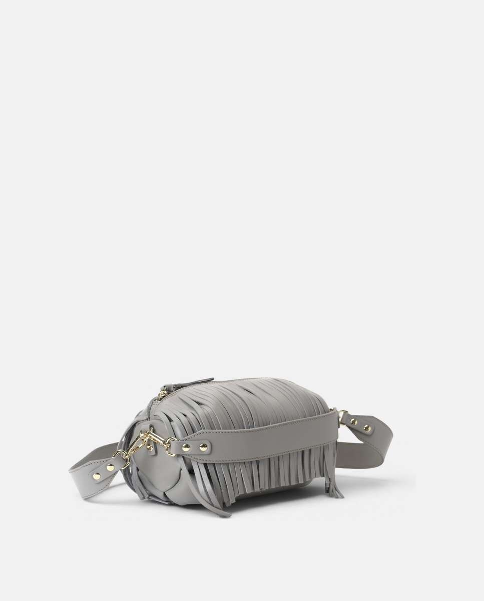Bolso de hombro scott de piel mediano - Mercules - Gris Gris-3